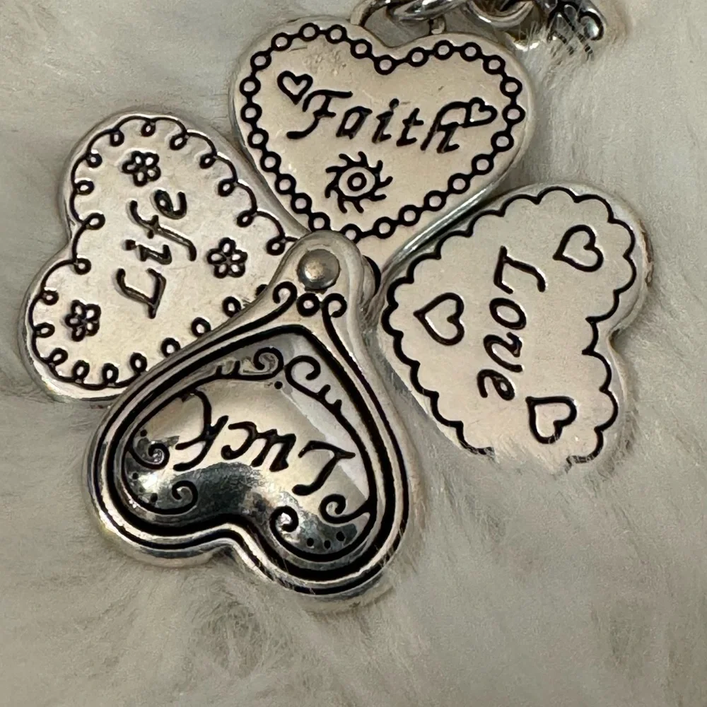 BRIGHTON Lucky Clover Bracelet Ladybug Horse Shoe Shooting Star Good Luck New - Picture 11 of 17